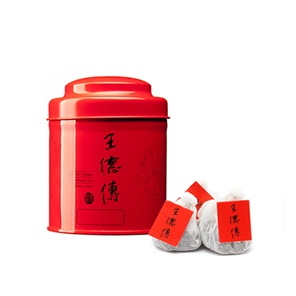 手作りティーバッグ-厳選阿里山高山ウーロン茶15入(赤缶) 
